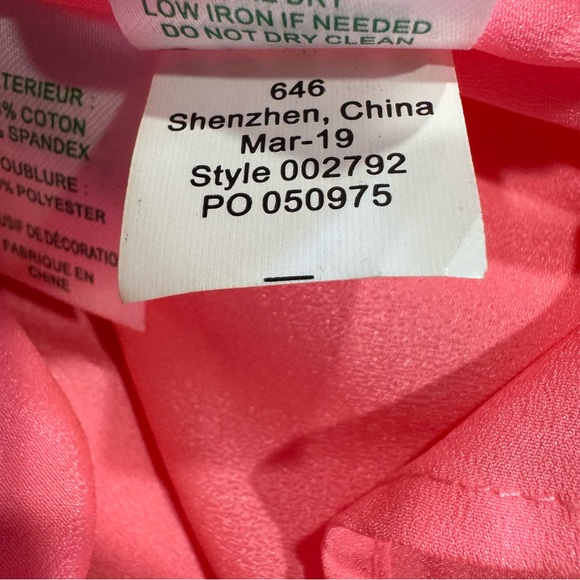 Lilly Pulitzer Ena Stretch Shift Dress in Capri Coral Sz 10 - Picture 14 of 14